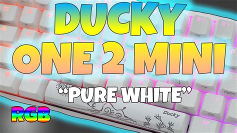 Ducky One 2 Mini Review Outdated in 2021? Switch And Click