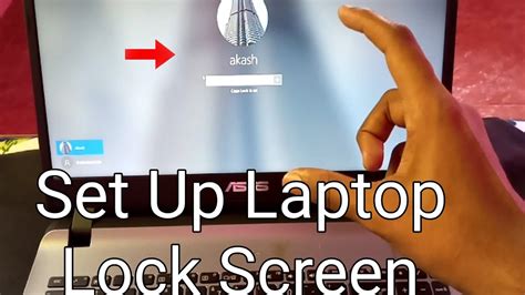 how to change lock screen name on acer laptop