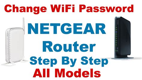 How to Change Netgear Router Wireless Name and Password YouTube
