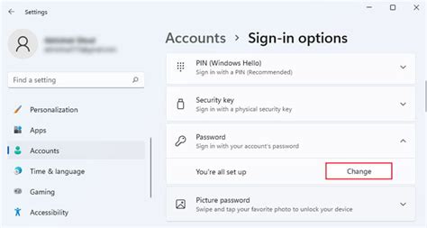 how to change password in acer laptop