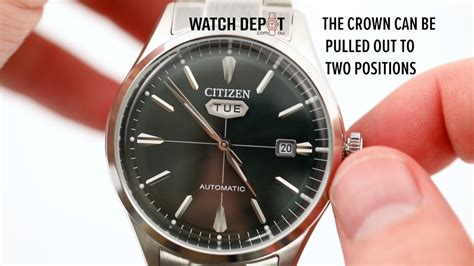 How to Set the Day, Date & Time on a Citizen Watch Watch Depot