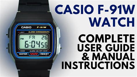 How To Change The Time On Casio Watches Watch Depot