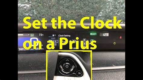 How To Set Clock On Toyota Prius C? New
