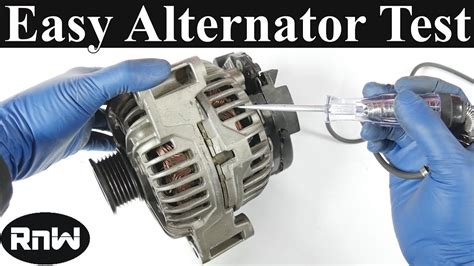 How to Test Vehicle Alternator with Multimeter! YouTube