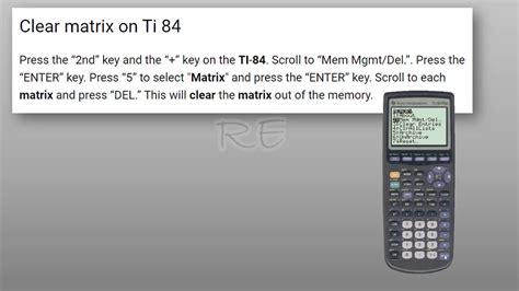 How to Multiply Matrices in the TI 84 YouTube
