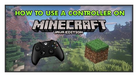 How to connect controller to minecraft java