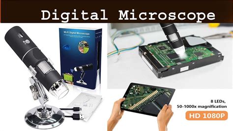 how to connect digital microscope to laptop