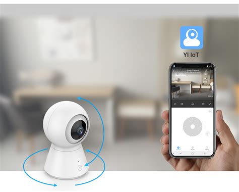 YI IoT WiFi Bulb Lamp Security Camera, 360Degree 2MP, Home System with