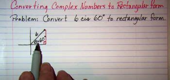 Rectangular Form Of A Complex Number Depp My Fav