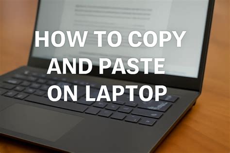 how to copy and paste on a acer laptop