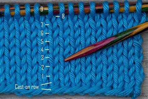 How To Count Rows In Knitting Handy Little Me