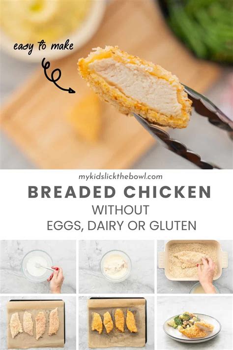 How To Make Breaded Chicken Cutlets Without Eggs YouTube