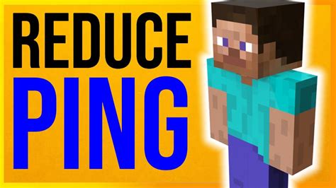 How to decrease ping in minecraft
