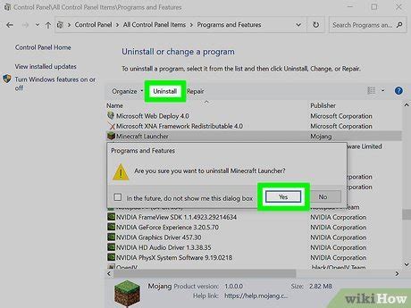 How to delete minecraft java