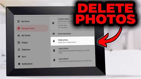 How to Delete Photos from a Digital Photo Frame in 5 Steps PixStar Blog
