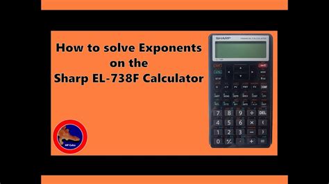 Using Exponents on a Scientific Calculator Lesson