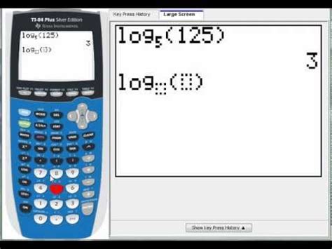 How to Solve for any base Logarithm TI84 Tips and Tricks (QUICK and