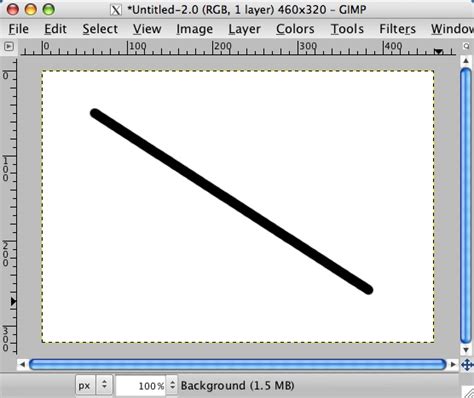 Gimp How To Draw Straight Line YouTube