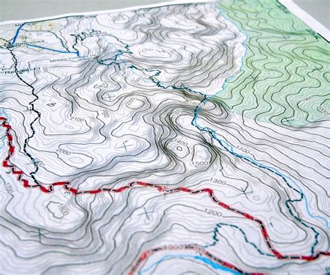 How To Read A Topographic Map Contour Lines Map