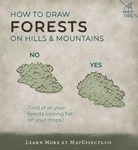How To Draw Forests On A Map / Learn to draw fantasy maps in adobe