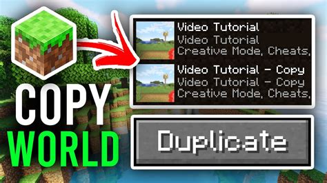 How to duplicate in minecraft java