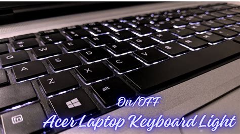 how to enable keyboard in acer laptop