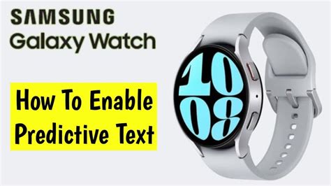 How to Turn On / Turn Off Predictive Text Option on the SAMSUNG Galaxy