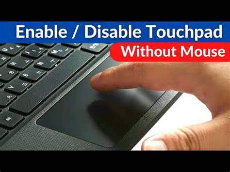 how to enable touchpad on acer laptop without mouse windows 11