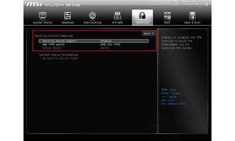 how to enable tpm 2.0 in bios
