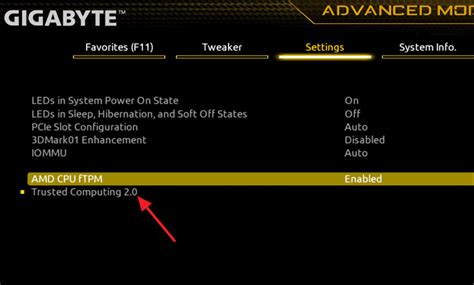 How to enable TPM in UEFI BIOS (AMD & Intel motherboards) YouTube
