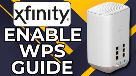 How to Enable WPS on Xfinity Router