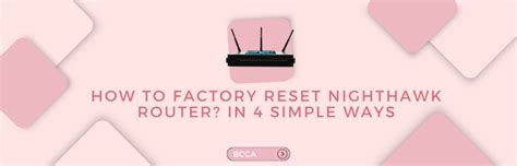 Netgear Nighthawk Mr1100 Factory Reset