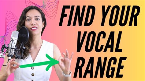 How to find your singing vocal range