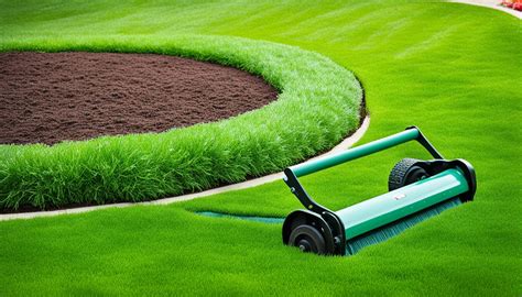 LEVELING a BUMPY LAWN with SOIL and SAND YouTube