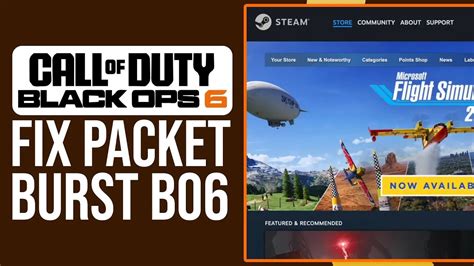 How to Fix Packet Burst in Call of Duty (MW3, BO6)