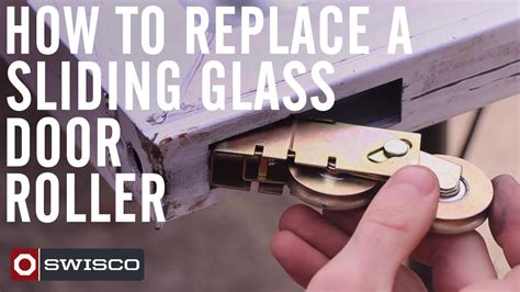 How to replace sliding screen door roller wheels remove and install YouTube