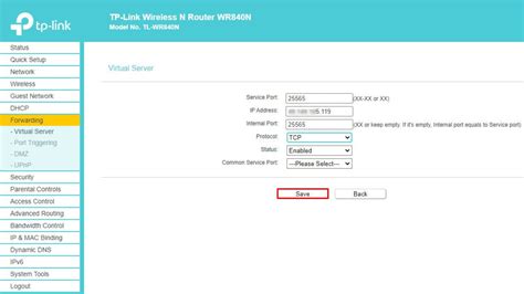 Netgear WNDR4500 Screenshot Port Forwarding