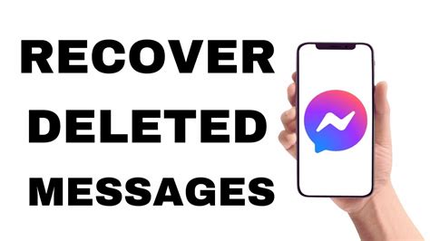 How to Recover Deleted Messages on Messenger