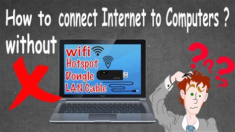 how to get internet for laptop without wifi