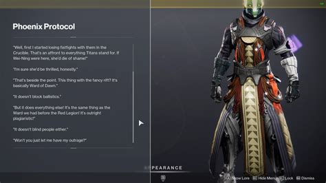 New Phoenix Protocol ornament is FIIIIRE r/DestinyFashion