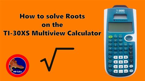 How to use the Ti30XS
