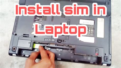 how to insert sim card in acer laptop