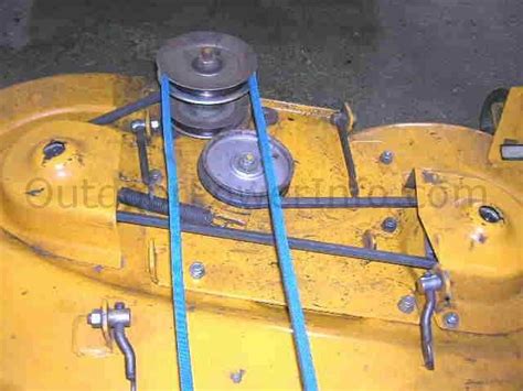 Cub Cadet RZT S46 drive belt repair YouTube