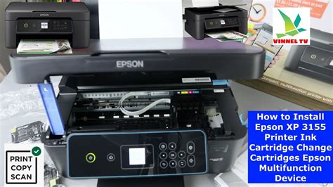 How To Install Ink on Epson XP 6100 YouTube