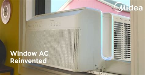 Midea 8,000 BTU 115V Smart Window Air Conditioner with Comfort Sense