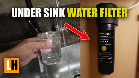 Installing The Waterdrop TSTUF Water Filter YouTube