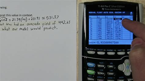 How to use residual plot on a TI84 如何用计 哔哩哔哩