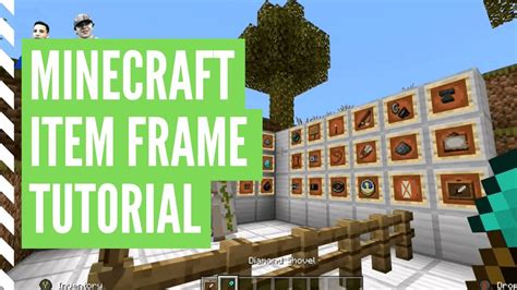 How to make frames minecraft