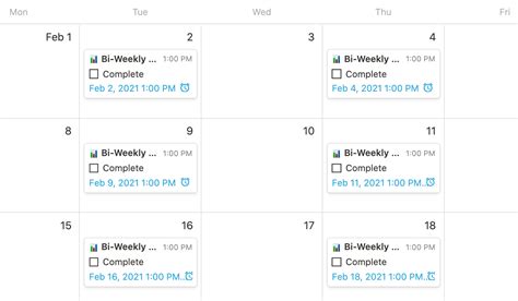 Repeating Events In Notion Calendar Dyanne Lyndsey