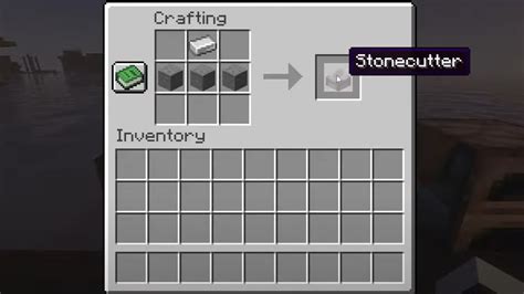 How to make stonecutter minecraft java